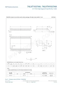 74LVT16374ADGG Datasheet Page 14