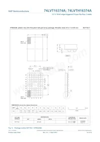 74LVT16374ADGG Datasheet Page 15