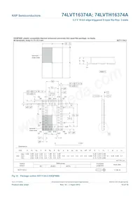 74LVT16374ADGG Datasheet Page 16