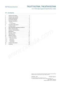 74LVT16374ADGG Datasheet Page 20