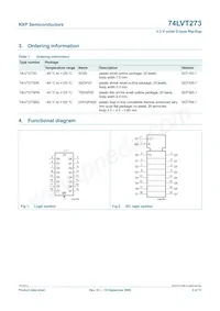 74LVT273BQ Datasheet Page 2