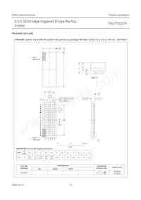 74LVT32374EC/G Datasheet Page 12