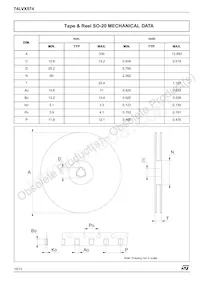 74LVX574TTR Datasheet Page 10