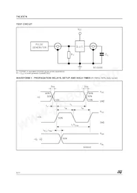 74LVX74TTR Datasheet Pagina 6