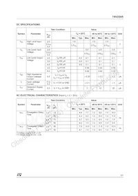 74V2G05STR Datasheet Page 3