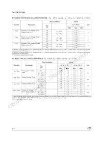 74VCX162244TTR Datasheet Page 6