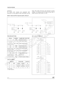 74VCX162245TTR Datasheet Page 2