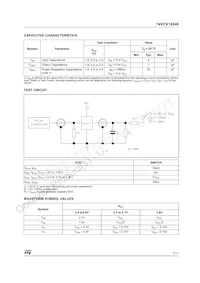 74VCX16240TTR Datasheet Page 7