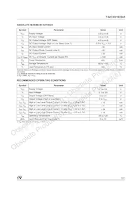 74VCXH162245TTR Datasheet Pagina 3