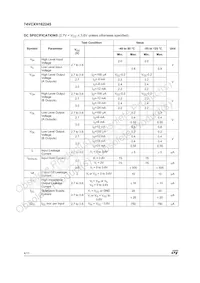 74VCXH162245TTR Datasheet Page 4