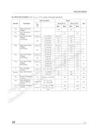 74VCXH162245TTR Datasheet Pagina 5