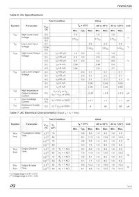 74VHC126TTR Datasheet Page 3