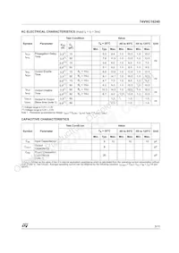 74VHC16240TTR Datasheet Page 5