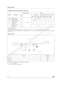 74VHC16240TTR Datasheet Page 6