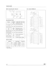 74VHC16245TTR Datasheet Page 2