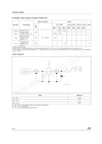 74VHC16245TTR Datasheet Page 6