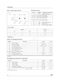 74VHC240MTR Datasheet Page 2