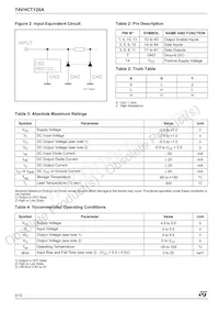 74VHCT126ATTR Datasheet Page 2