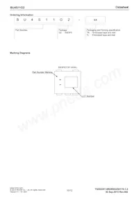 BU4S11G2-TR Datasheet Page 10