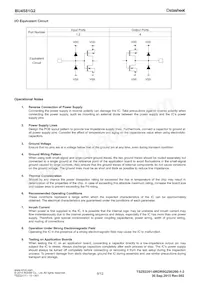 BU4S81G2-TR Datasheet Page 8