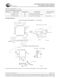 CY7C4201V-15AC Datasheet Page 16