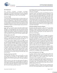 CY7C421-10JXCT Datasheet Page 11