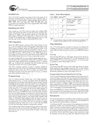 CY7C4245-15ASC Datasheet Page 14