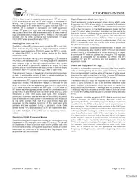 CY7C425-20VXCT Datasheet Pagina 12