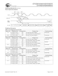 CY7C4251V-25AXC Datasheet Page 15