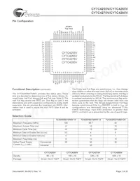 CY7C4265V-15ASC Datasheet Pagina 2