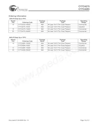 CY7C4275-15ASC Datasheet Page 19