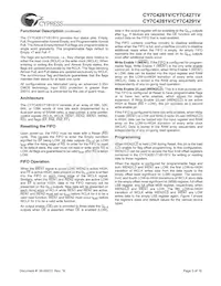 CY7C4291V-15JC Datasheet Page 3