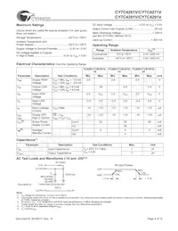CY7C4291V-15JC Datenblatt Seite 6