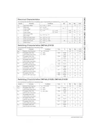 DM74ALS163BM Datasheet Page 7