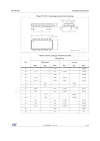 HCF40106M013TR Datasheet Pagina 13
