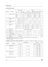 HCF40107M013TR Datasheet Page 4