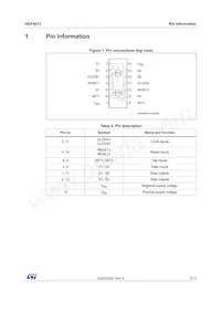HCF4013M013TR Datasheet Page 3