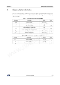 HCF4013M013TR Datasheet Pagina 5