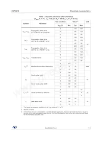 HCF4013M013TR Datasheet Page 7
