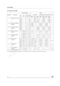 HCF4020M013TR Datasheet Page 4