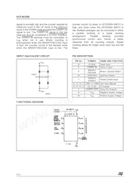 HCF4029M013TR Datasheet Page 2
