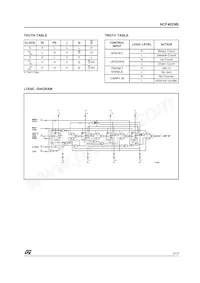 HCF4029M013TR Datasheet Pagina 3