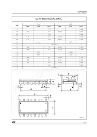 HCF4029M013TR Datasheet Page 11