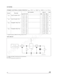 HCF4050M013TR Datasheet Page 4