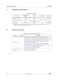 HCF4060M013TR Datasheet Page 14