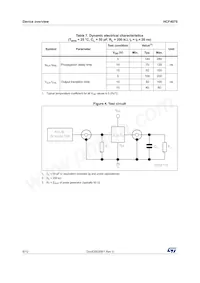 HCF4070M013TR Datasheet Page 6