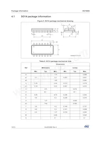 HCF4093M013TR Datasheet Page 10