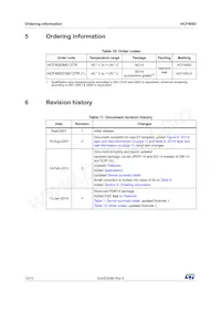 HCF4093M013TR Datasheet Page 12