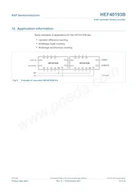 HEF40193BP Datasheet Page 13