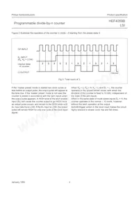 HEF4059BT Datasheet Page 4